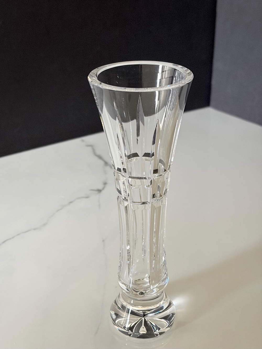 7.5" Kilrush Flared Bud Vase by Waterford Crystal